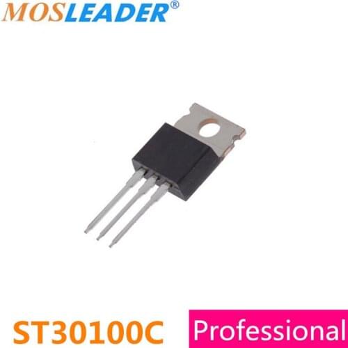 Mosleader ST30100C TO220 50PCS DIP ST30100 Schottky High quality