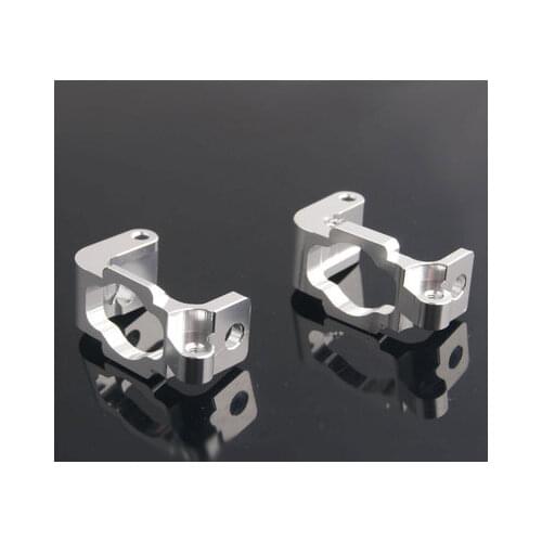 Mxfans Aluminum Alloy Front Hub Carrier M0455 with Screws for HQ 731 732 733 734 RC1:16 Off Road Car Largefoot Car Pack of 2