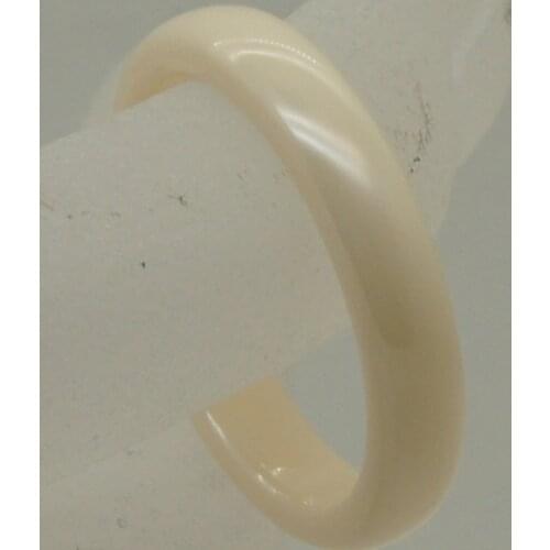 Rare pearl slim 4mm forever simple & classic hi-tech scratch proof ceramic ring