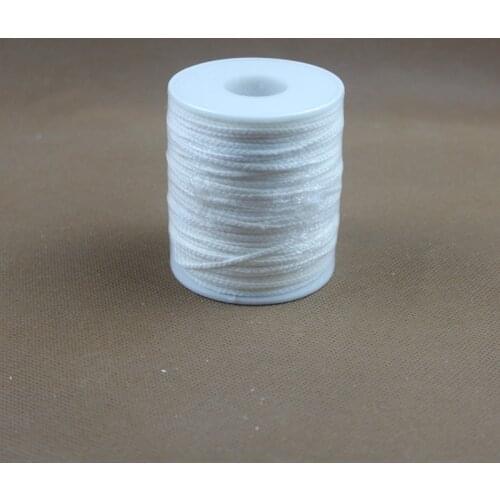 1 Roll Candle Wick Core with 100PCS Metal Candle Wick Sustainer Tabs Candles Making Tools Set for DIY Soy Paraffin Candle Making