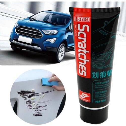 Car Scratches Restoration Repair Auto Paint Care Polishing Wax Cream Paint Scratch Remover Care 100ml Car Cleaning Scratch Tool