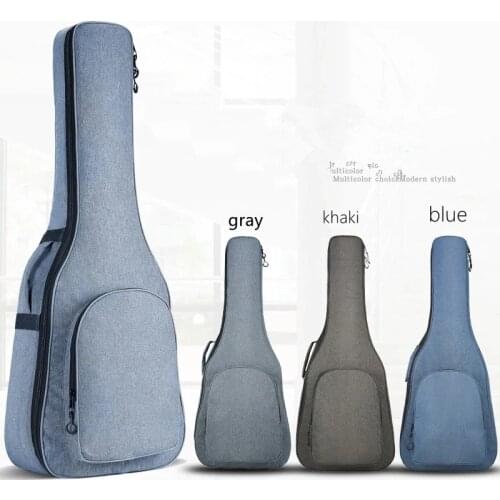 Scione Guitars 41 Inch Acoustic Classical Guitar Bag 900D Oxdord Cotton Case Backpack 25mm Thicken with Double Shoulder Straps