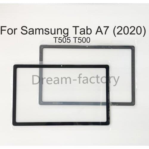 5PCS Front Touch Screen Outer Glass Lens for Samsung Galaxy Tab A7 2020 T500 T505 T507