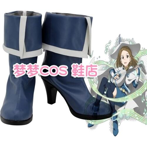Anime Sword Art Online Yuuki Asuna Cosplay Shoes Boots Halloween Cosplay Costume Accessories Custom Made