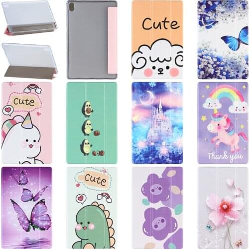 Cover For Lenovo Tab P11 TB-J606F Case Folding TPU Soft Back Case For Lenovo Tab P11 Pro 11.5 J706F Tablet Case Funda Capa #S