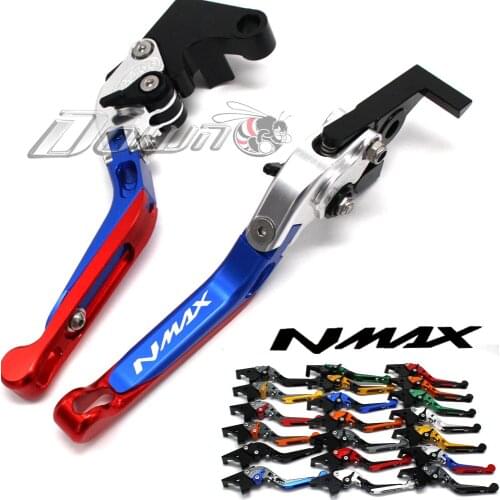 For YAMAHA NMAX 155 125 NMAX155 NMAX125 N-MAX 155 125 2015-2017 Motorcycle Accessories Folding Extendable Brake Clutch Levers