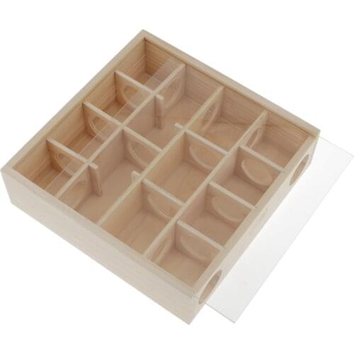 Small Animals Playground Hamster Hut Hideout Maze Tunnel Toy Gerbil Chinchilla