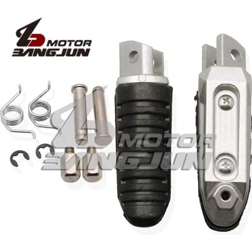 One pair Motorcycle front Foot Rests Foot Pegs Pedals Rear Set for SUZUKI GW250 SFV650 Gladius 2009-2013