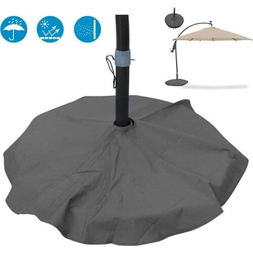 Outdoor Garden Umbrella Stand Cover Weatherproof Oxford Cloth Heavy Duty Canopy Parasol Base Cover Parasol Base Protector