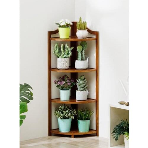 3-4 Layer Plant Stand Indoor Balcony Living Room Nordic Minimalist Green Plants Flower Pot Garden Landscape Decoration Ornaments