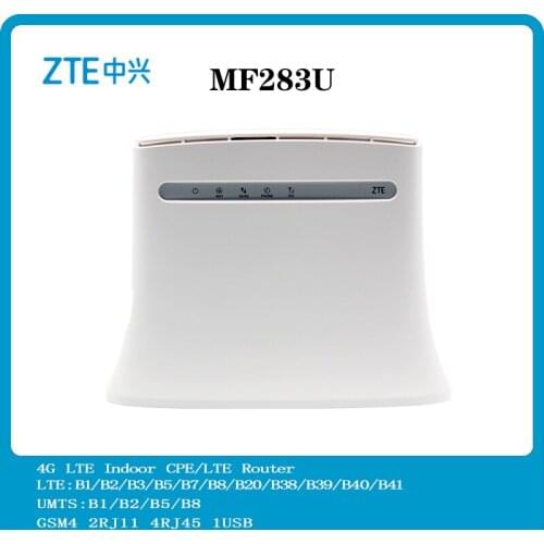 Unlocked New 4G Router MF283 MF283u 4g 150Mbps LTE Router Modem Router Wireless Wi-Fi Router Hotspot Wireless Gateway