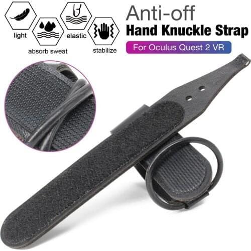 For Oculus Quest 2 VR Controller Handle Wrist Strap VR Handle Grip Anti Falling Fixed Belt Non-slip Strap Adjustable Accessories
