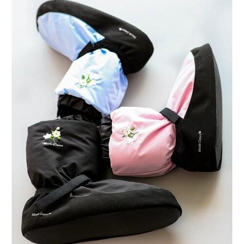 Warm-up Boots Autumn Winter Dance Shoes Women Soft Soles Training Shoes Adult Women Ballet Shoes