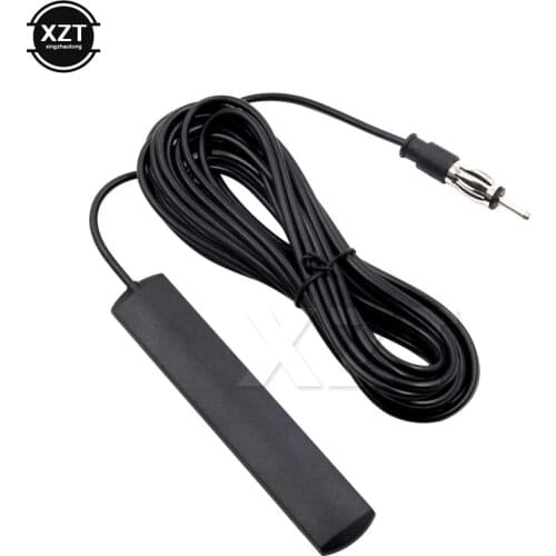 Universal Car Radio FM Antenna Signal Amp Amplifier Patch Aerial ANT-309 with 5M Stability Signal Cable 80 - 120MHz