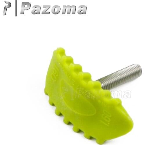 Universal Green Motorbike Dirt Bike Tyre Rim Lock Tyre Safe Bolt 1.6" 2.15" Inner Tire Lock Wheel for Suzuki Kawasaki