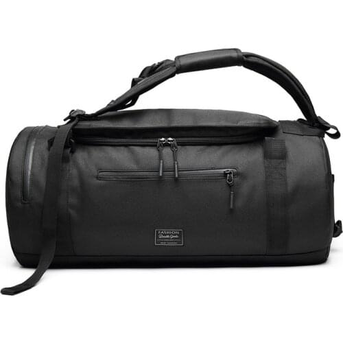 Waterproof Sports Fitness Bag Mens Yoga Training Bag Dry and Wet Separation Travel Handbag Multi-Function Shoe Pouch Backpack