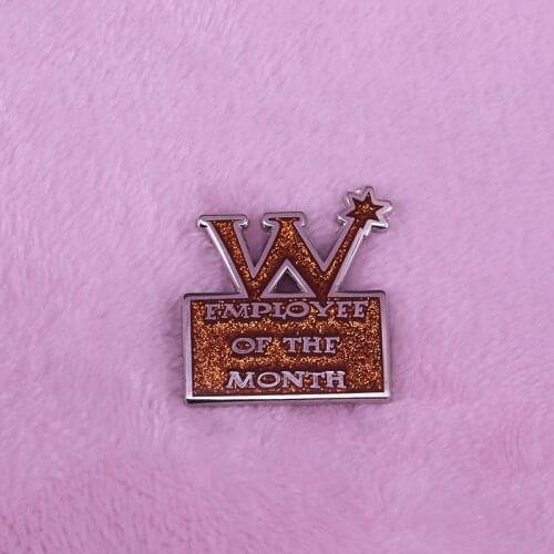 Weasley Employee of the Month Enamel Pin Wizarding Wheezes Idea Gift Become a traveling salesman