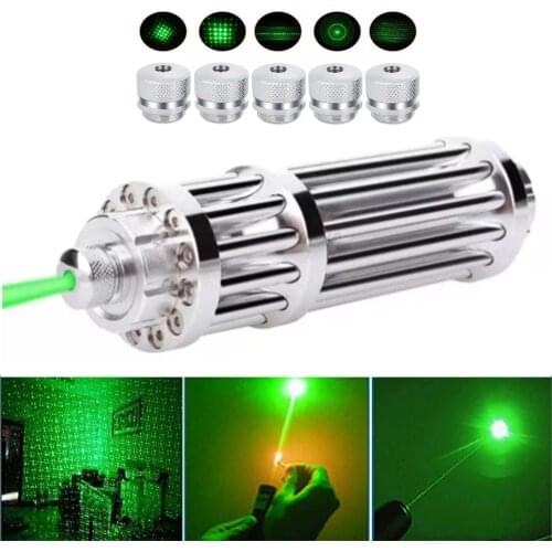8000m green laser sight red laser 017 pointer high power equipment adjustable focus laser laser head including 16340 battery