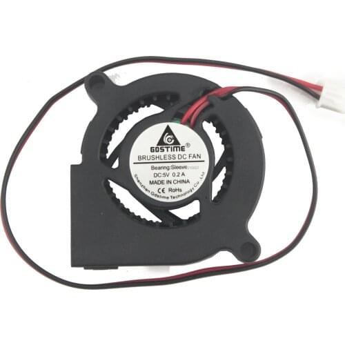 10pcs lot Gdstime 50X50X20mm 5CM 5020 DC 5V Brushless Electronic Blower Cooling Fan