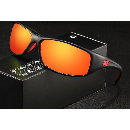 2020 High Fashion Men Polarized Sunglasses PC Frame TAC Mirror Colorful Polarization Sun Glasses UV400 Outdoor Goggles