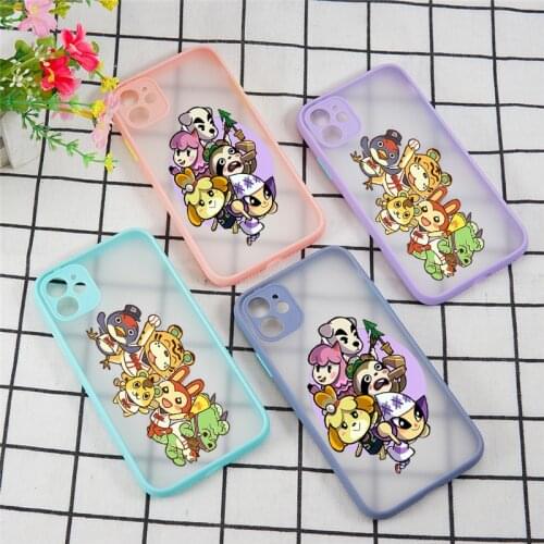 Animal Crossing New Horizons Case for iPhone 11 Pro X XS XR Max 6 6S 7 8 Plus 9 SE 2020 Precise Camera Protection Phone Cover