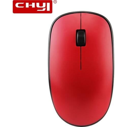CHYI 2.4G Wireless Optical Mouse Pure Color Office 1000 DPI USB Computer Mouse Gamer Mice For PC Laptop Desktop