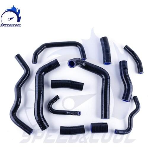 Motorcycle Silicone Radiator Coolant Hose Tube Pipe Kit For HONDA CBR 1000 RR CBR1000RR SC57 FIREBLADE 2004 2005