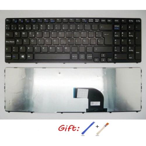 SP/LA Laptop Keyboard for Sony Vaio SVE17 SVE1711 SVE1712 SVE1713 SVE1712L1E SVE1713G1EW SVE1711C5E SVE171c11v Spanish