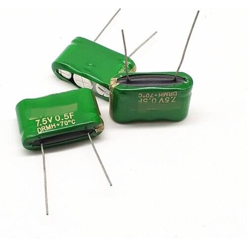 2pcs 7.5V 0.5F combined capacitance energy storage memory DRMH7R5504 7.5V0.5F can replace 7.5V 0.33F
