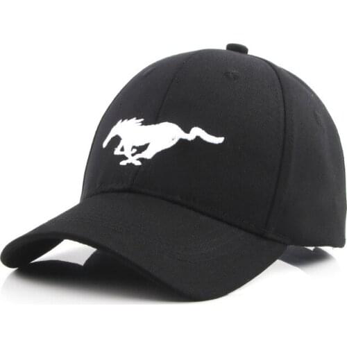 2021 New Mustang Brand Mens Caps Unisex Hip-hop Hat Baseball Cap for Men Women Fashion Casual Golf Cap Support Custom Logo