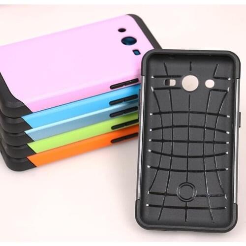 New For Samsung Galaxy Core 2 G355H G3559 SLIM ARMOR Anti-knock phone bags Cases 11th colors protective silicone cover + 1x film