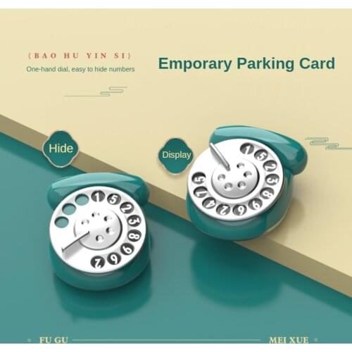 Parking Signs, Mobile Phone Number Cards, Temporary Parking Cards, Creative Metal Numbers, Car Decorations,Auto Accessories