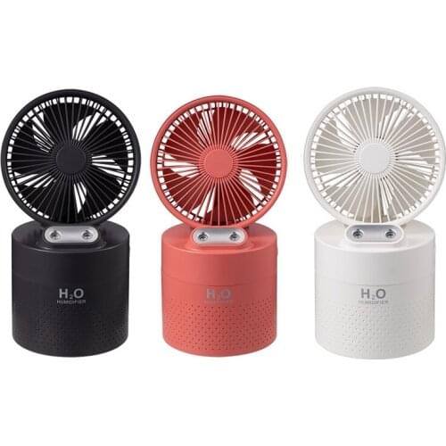 Portable Water Spray Mist Fan USB Rechargeable Handheld Mini Fan Cooling Air Conditioner Humidifier