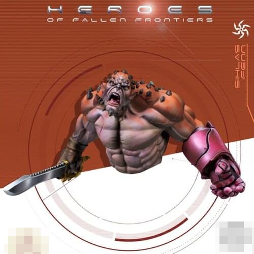 1/12 SHILAS FENN, Resin Model figure Bust GK, Mechanical warrior, Unassembled and unpainted kit