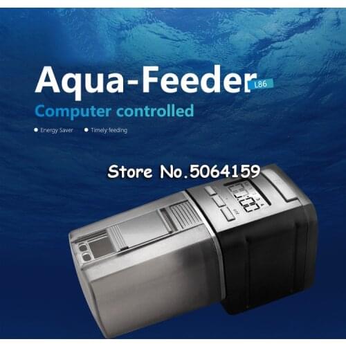 1PC Automatic Plastic Fish Tank Timer Feeder Home Aquarium Tank Food Feeding Portable Fish Feeder Tools