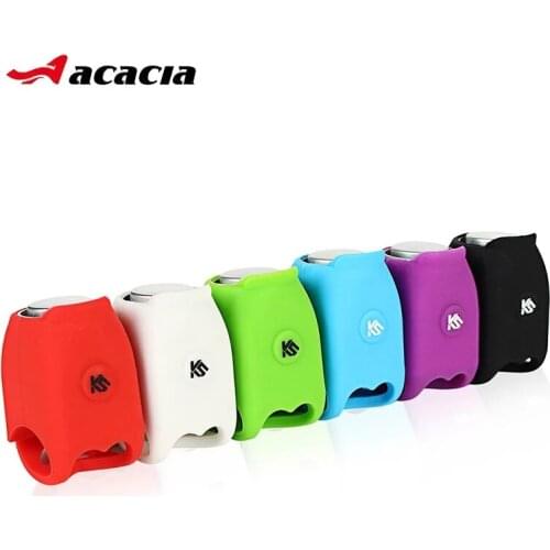 120 db Waterproof Dustproof Bicycle Electric Horn Mini Silica Gel MTB Road Bike Handlebar Bell Ring Safety Cycling Accessory