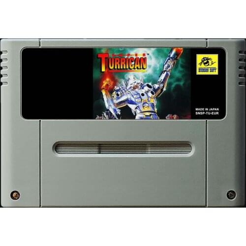 16Bit Games ** Super Turrican 1 ( PAL EUR version!! )