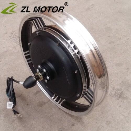 16inch 48v 1000W e-bike brushless disk brake rear hub motor/ electric scooter integrated motor easy installing G-M045