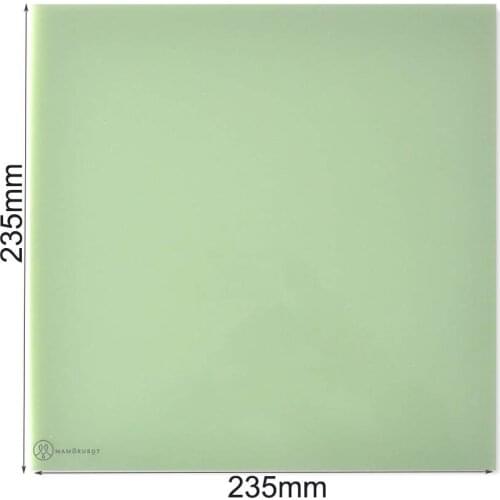 235x235mm Ender 3 Creality 3D Printer Platform Polypropyiene Build Plates for Ender-3 Ender-3X Ender-3 Pro