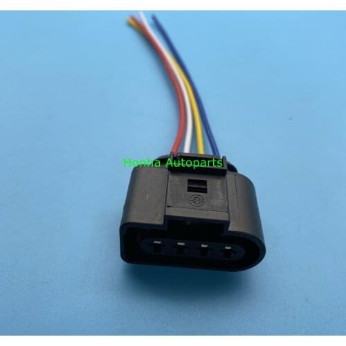 4 Way female socket 4B0973724 Ignition Coil Connector wire Harness Repair Kit Case For A4 A6 Passat 1J0 973 724 1J0973724