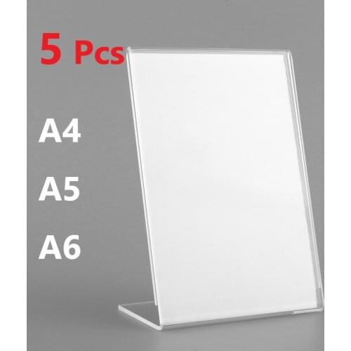Holder Office Display A6 Plastic Acrylic DISPLAY STAND Business Home College Leaflet Stands SCHOOL INFORMATION Perspex Poster