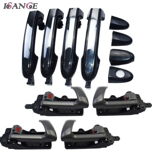 826102B000 For 2007 2008 2009 2010 2011 2012 Hyundai Santa Fe Grey Beige Inside & Outside Door Handle Front Rear Left Right