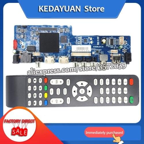 Free shipping for New Android smart TV motherboard S368LA1.5 Android 9.0 Sys
