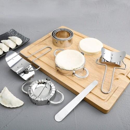 Stainless Steel Dumpling Mold DIY Dumpling Mold Dumpling Wrapper Cutter Eco-Friendly Pastry Tools Dumpling Jiaozi Maker Device