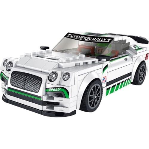 Racing Car Model Building Blocks City Speed Champions Vehicle Track Sprint Bricks MOC Kids Toy Classic Rally Super Racers Gift