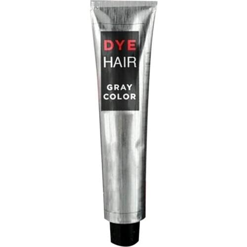 Fashion Hair Cream Unisex Smoky Gray Punk Style Light Grey Silver Permanent Hair Dye Color Cream Girls Beauty Hair Colors