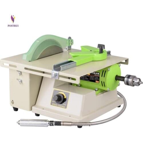 380w Mini Table Saw Stone Polisher Jade Engraving Machine Grinding machine Table Saws Jade Cutting machine