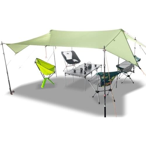 New Cloud Up Series 2 Person Ultralight Tent Camp Equipment 20D Nylon Upgrade 2 Man Winter Camping Tent with Mat