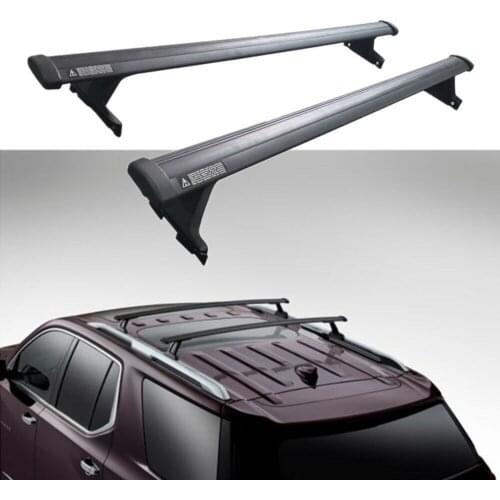 2pcs fits for C-h-e-v-r-o-l-e-t Traverse 2018 2019 2020 roof Rail Rack Cross bar crossbar