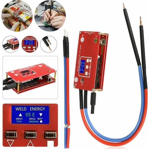 Portable DIY Mini Spot Welder Machine 18650 Battery Various Welding Power Supply For Nickel Sheet PCB Circuit Board Welding